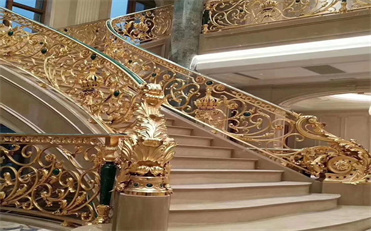 别墅楼梯扶手-法式风格